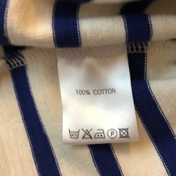 Anthropologie Striped Floral Tunic - Picture 4 of 5